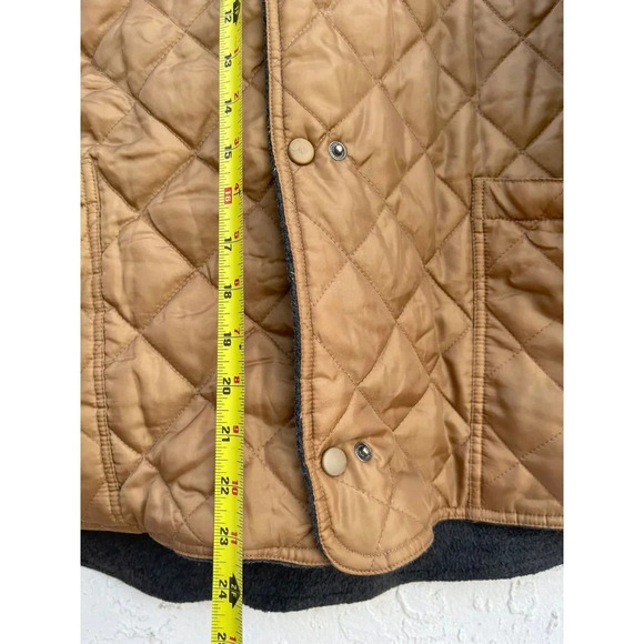 Redhead Mens Long Sleeve Quilted Double Hoodie Jacket Brown Sz XXL - Picture 6 of 14